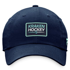 Seattle Kraken Fanatics Women's Authentic Pro Rink Adjustable Hat - Deep Sea Blue - NHL 200000725