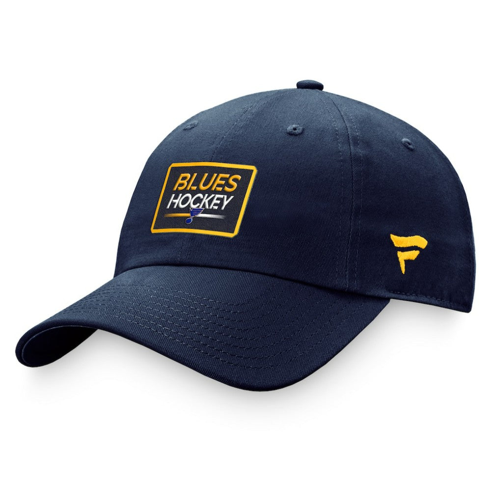 St. Louis Blues Fanatics Women's Authentic Pro Rink Adjustable Hat - Navy - NHL 200000730