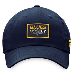 St. Louis Blues Fanatics Women's Authentic Pro Rink Adjustable Hat - Navy - NHL 200000730