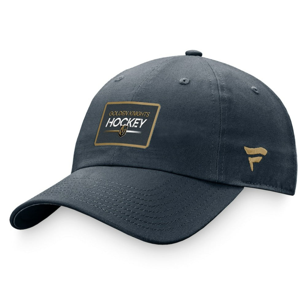 Vegas Golden Knights Fanatics Women's Authentic Pro Rink Adjustable Hat - Charcoal - NHL 200000744