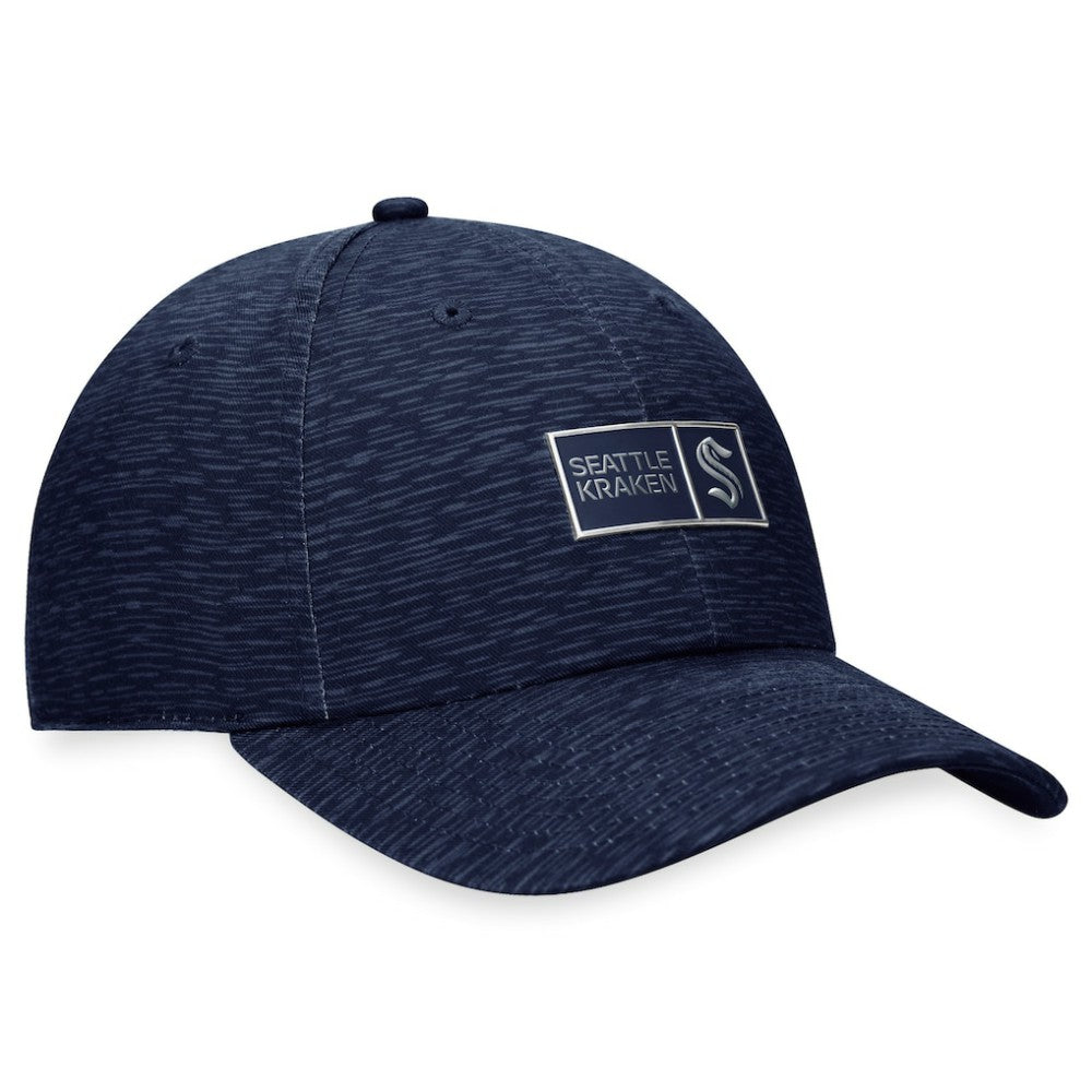 Seattle Kraken Fanatics Authentic Pro Road Adjustable Hat - Deep Sea Blue - NHL 200000877