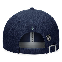 Seattle Kraken Fanatics Authentic Pro Road Adjustable Hat - Deep Sea Blue - NHL 200000877