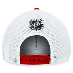 Chicago Blackhawks Fanatics Authentic Pro Rink Trucker Adjustable Hat - Black - NHL 200000900
