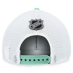 Seattle Kraken Fanatics Authentic Pro Rink Trucker Adjustable Hat - Deep Sea Blue - NHL 200000937