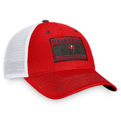 Fanatics Tampa Bay Buccaneers Fundamentals Trucker Adjustable Hat Red/White