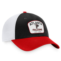 Fanatics Atlanta Falcons Fundamentals Two-Tone Trucker Adjustable Hat Black/White