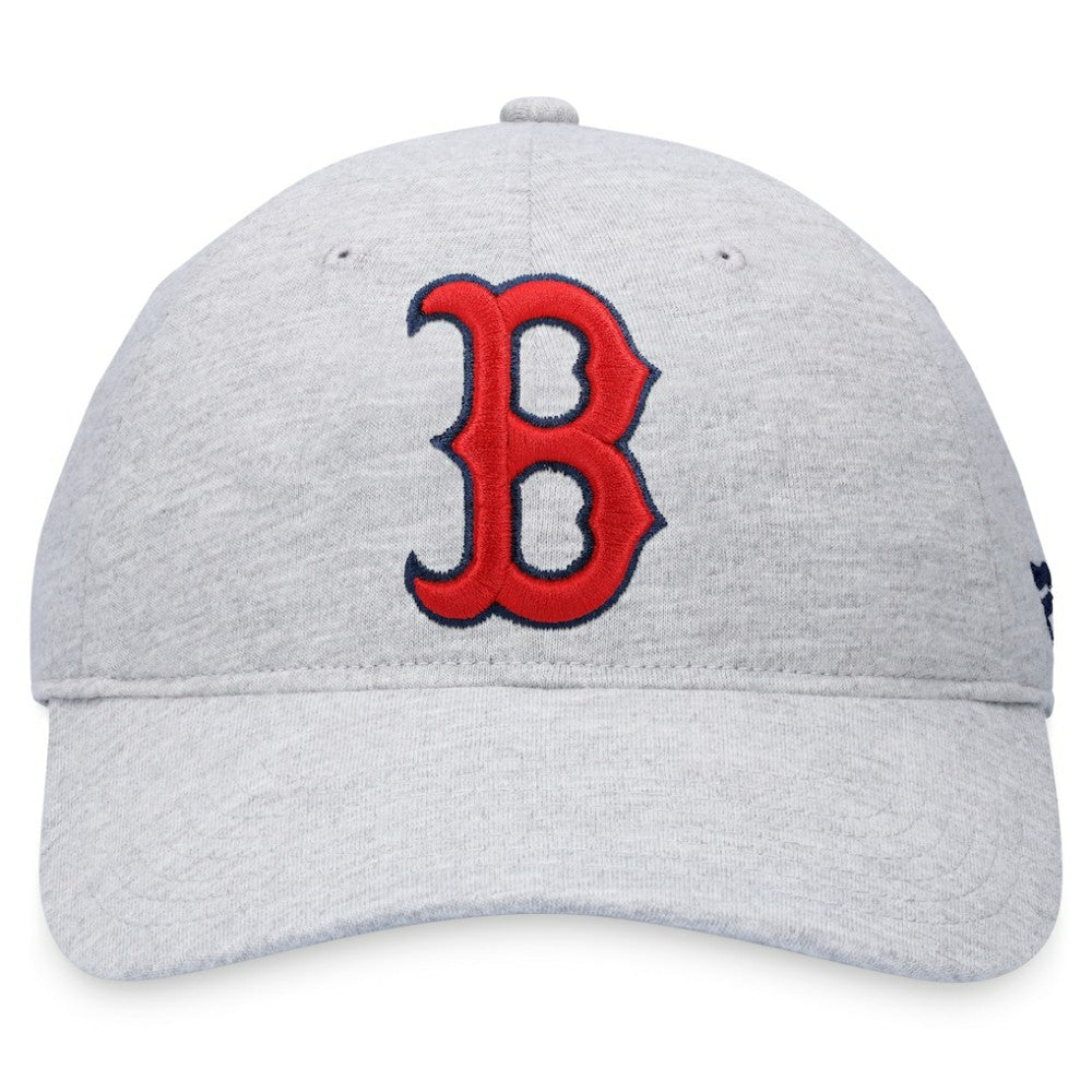 Boston Red Sox Fanatics Logo Adjustable Hat - Heather Gray - Fanatics Online