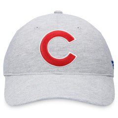 Chicago Cubs Fanatics Logo Adjustable Hat - Heather Gray - Fanatics on Sale