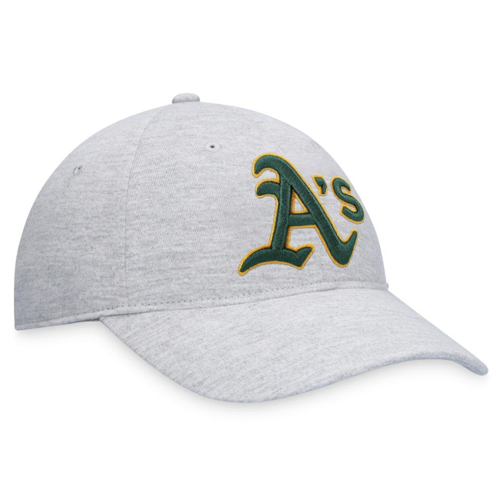 Athletics Fanatics Logo Adjustable Hat - Heather Gray - Fanatics on Sale