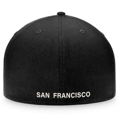 San Francisco Giants Fanatics Gothic Script Fitted Hat - Black - Fanatics on Sale