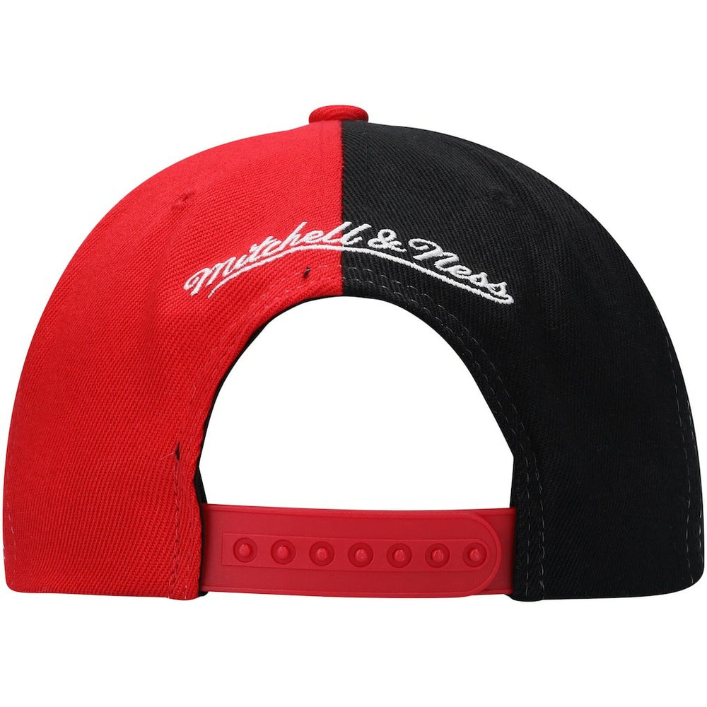 Philadelphia 76ers Hardwood Classics Retroline Snapback Hat Red | Mitchell & Ness