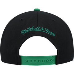 Boston Celtics Side Core 2.0 Snapback Hat Black/Green | Mitchell & Ness Near Me