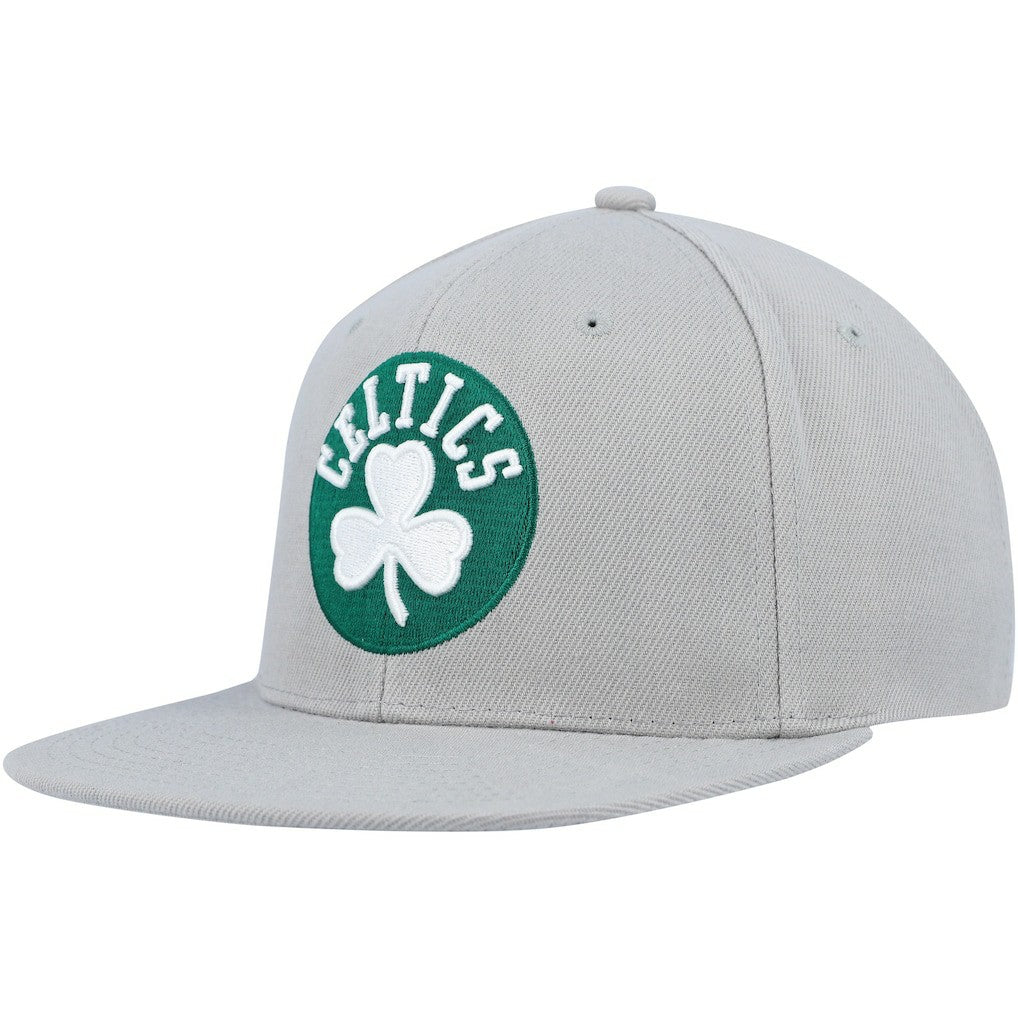 Boston Celtics Side Core 2.0 Snapback Hat Gray | Mitchell & Ness outlet