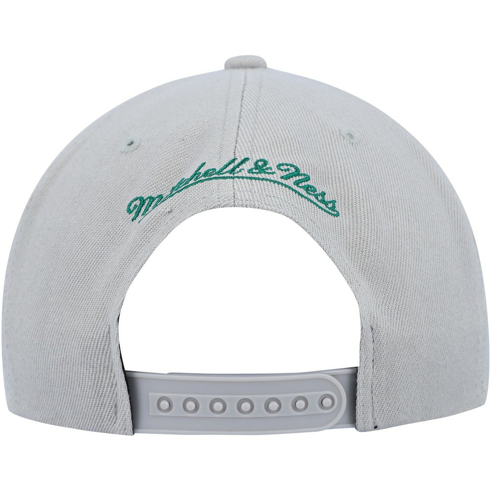 Boston Celtics Side Core 2.0 Snapback Hat Gray | Mitchell & Ness outlet