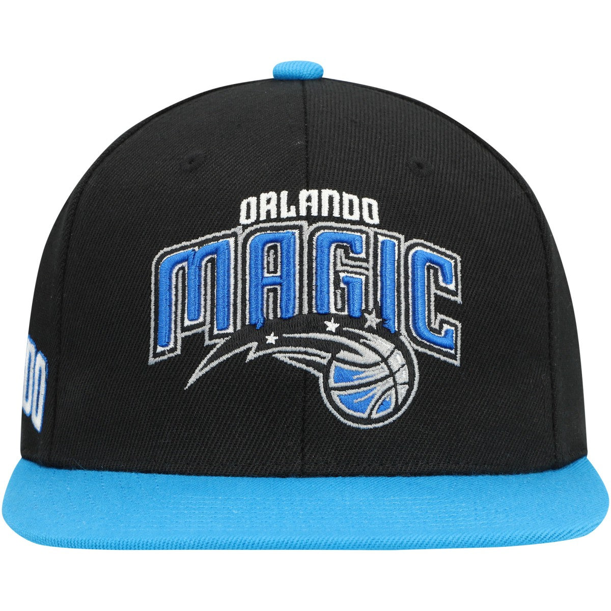 Orlando Magic Side Core 2.0 Snapback Hat Black/Royal | Mitchell & Ness discount