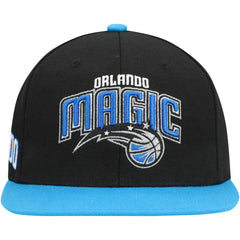 Orlando Magic Side Core 2.0 Snapback Hat Black/Royal | Mitchell & Ness discount