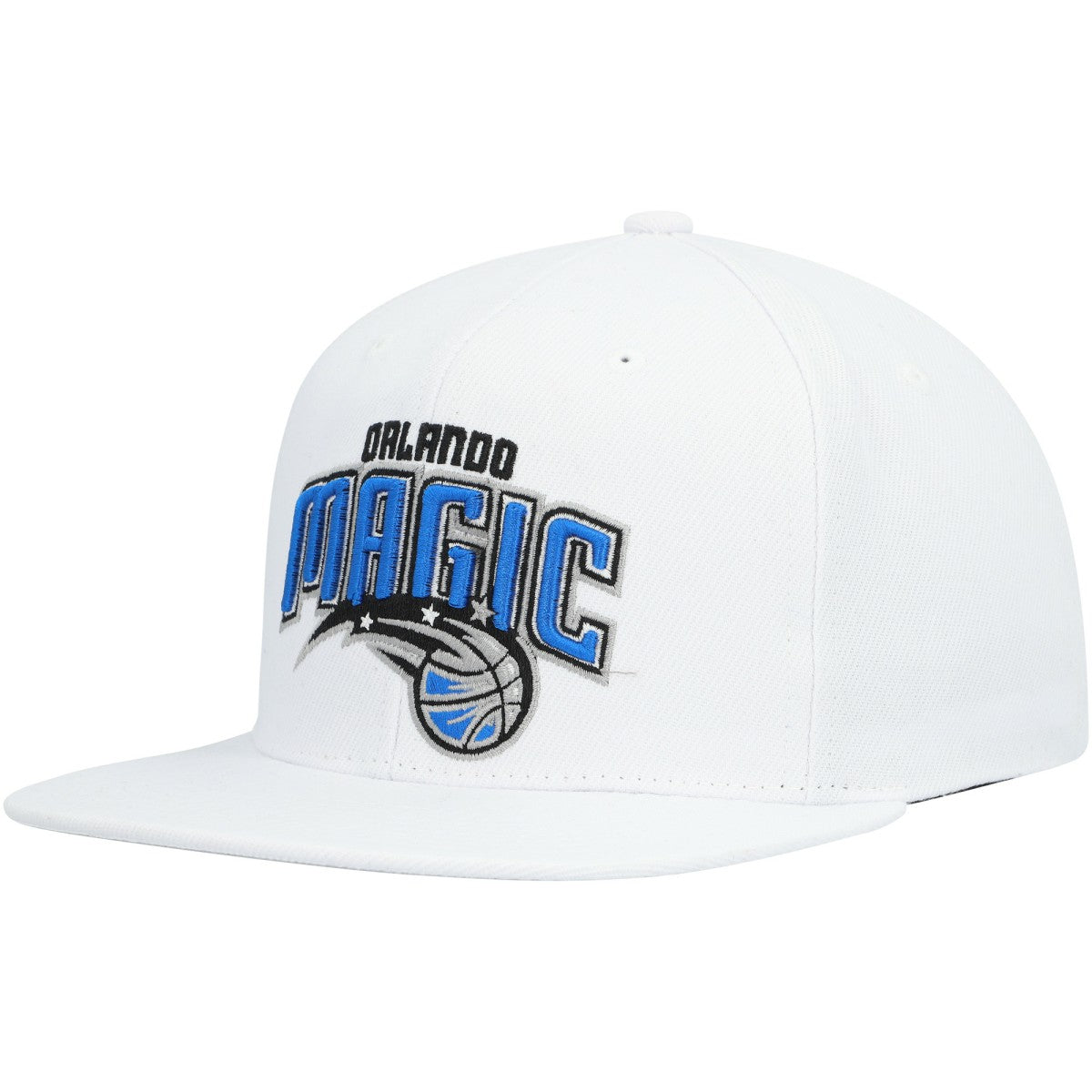 Orlando Magic Side Core 2.0 Snapback Hat White | Mitchell & Ness