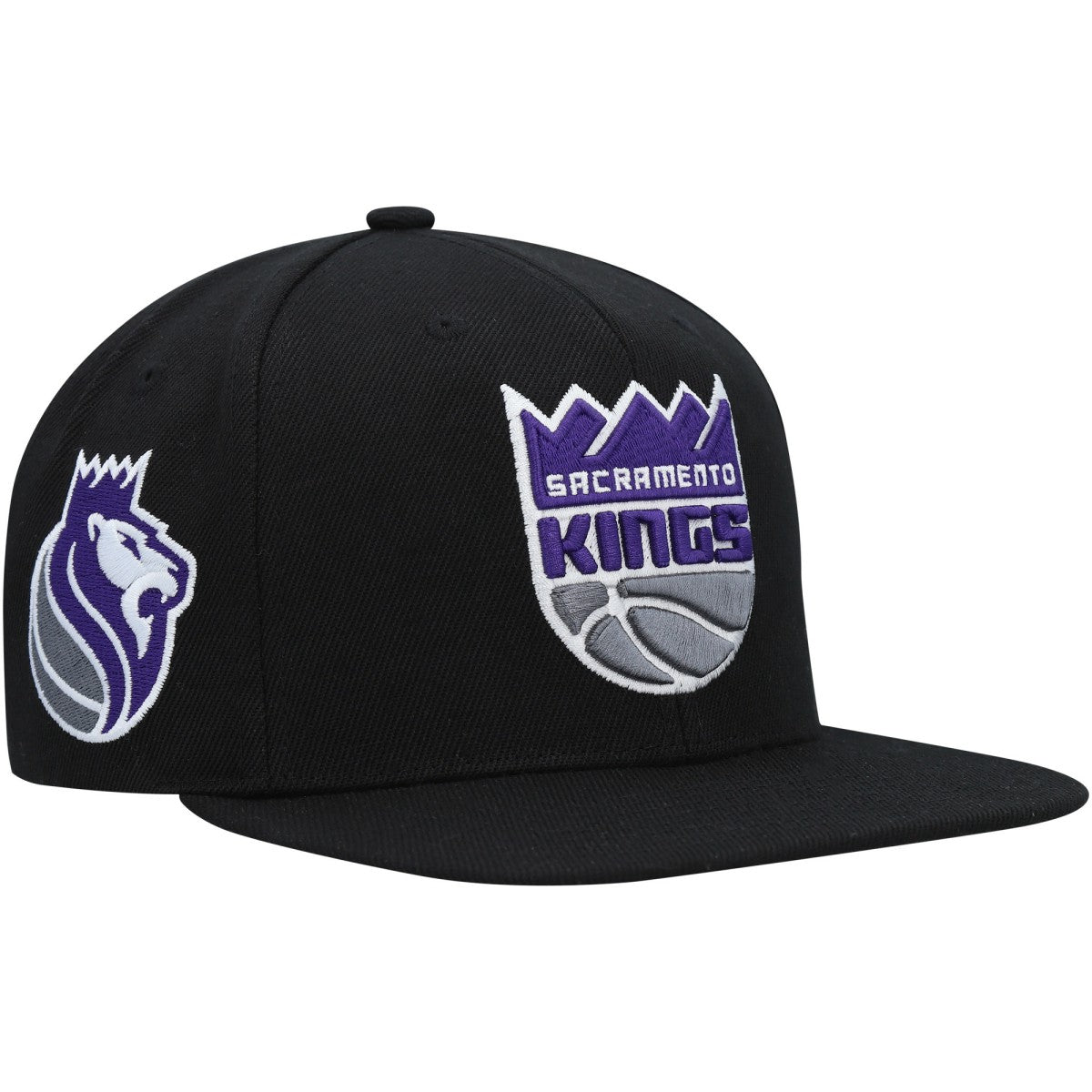 Sacramento Kings Side Core 2.0 Snapback Hat Black | Mitchell & Ness discount