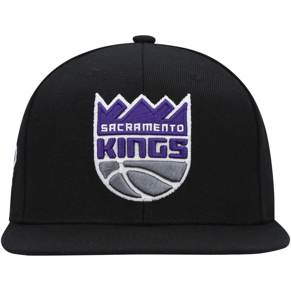 Sacramento Kings Side Core 2.0 Snapback Hat Black | Mitchell & Ness discount