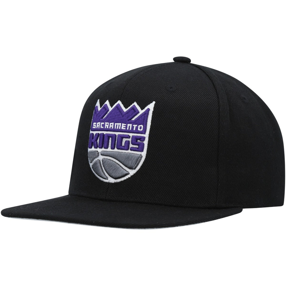Sacramento Kings Side Core 2.0 Snapback Hat Black | Mitchell & Ness discount