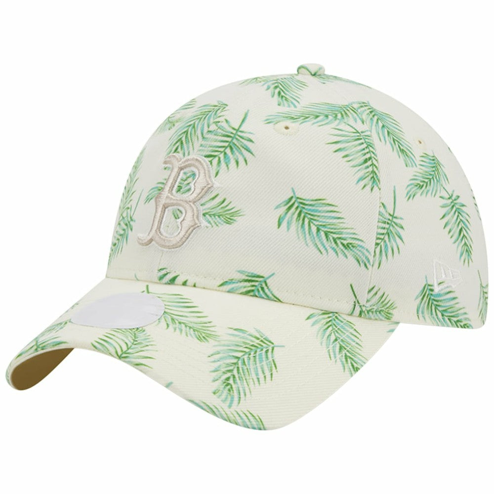 Boston Red Sox New Era Women's Palms 9TWENTY Adjustable Hat - White - New Era Sale