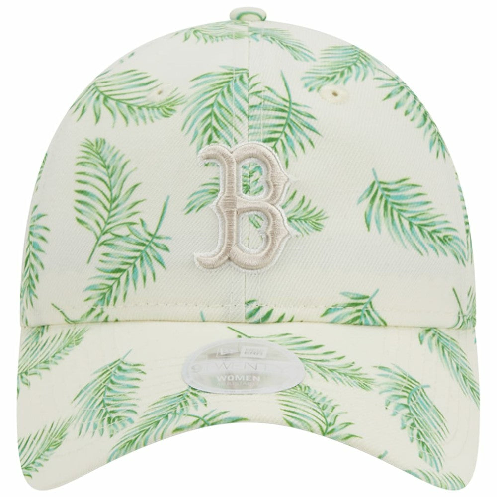Boston Red Sox New Era Women's Palms 9TWENTY Adjustable Hat - White - New Era Sale