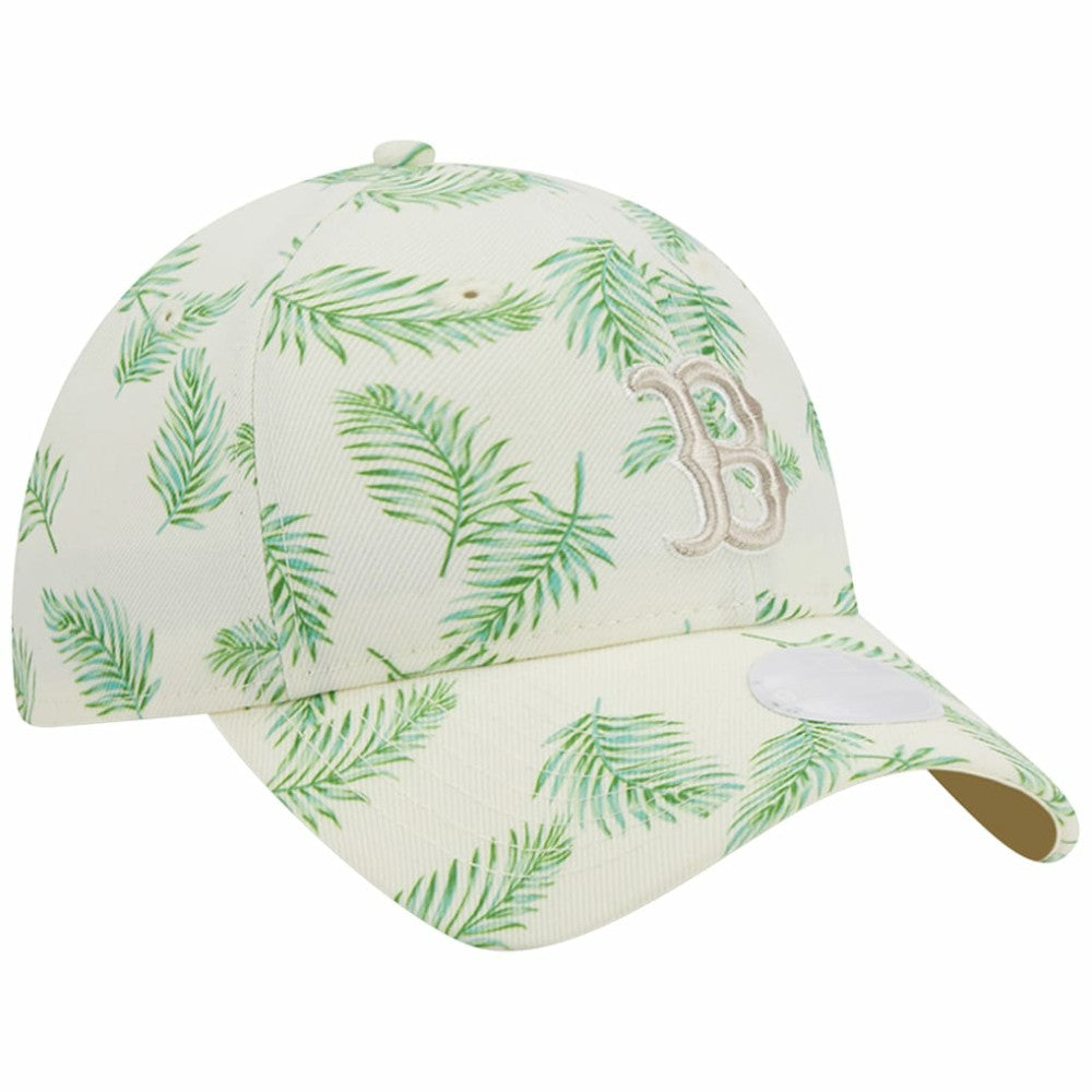 Boston Red Sox New Era Women's Palms 9TWENTY Adjustable Hat - White - New Era Sale