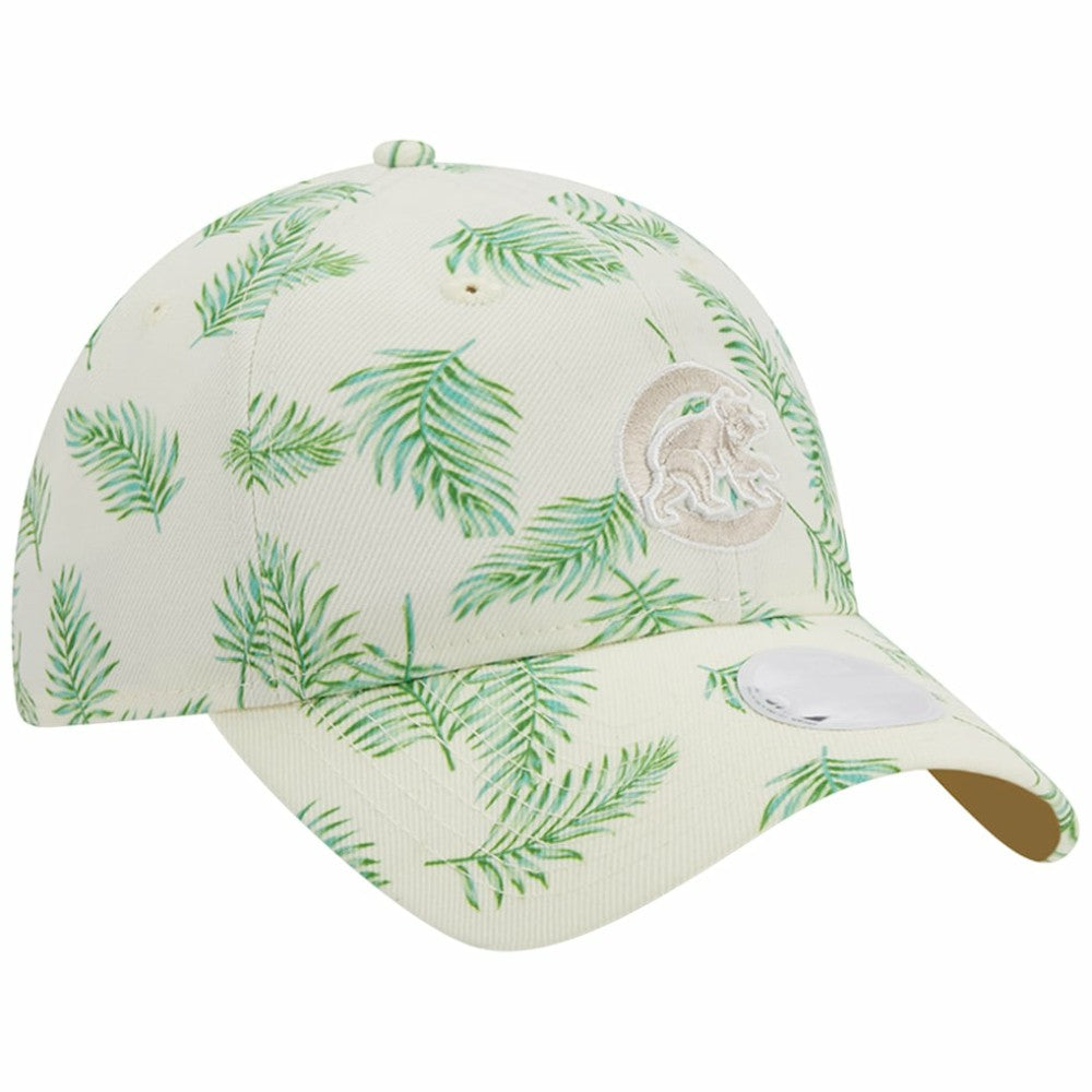 Chicago Cubs New Era Women's Palms 9TWENTY Adjustable Hat - White - New Era Sale
