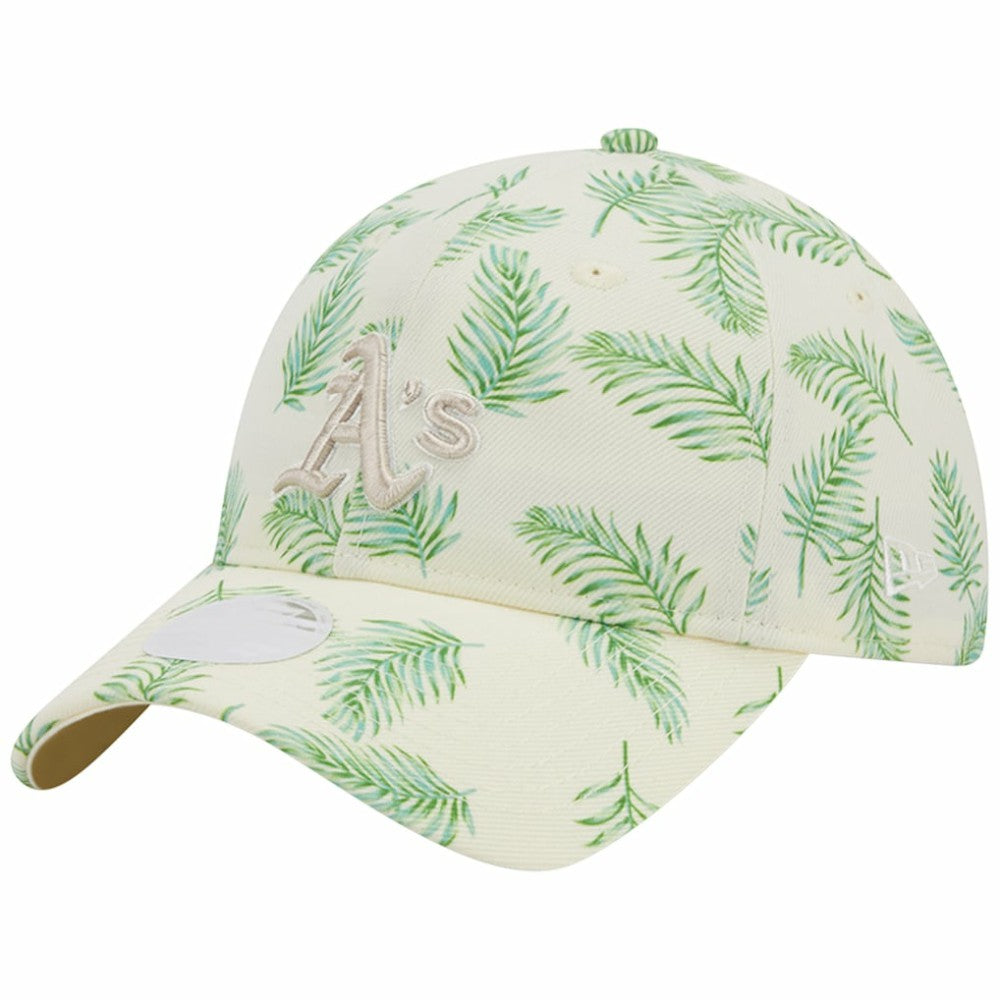 Athletics New Era Women's Palms 9TWENTY Adjustable Hat - White - New Era Sale