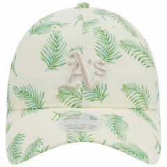 Athletics New Era Women's Palms 9TWENTY Adjustable Hat - White - New Era Sale