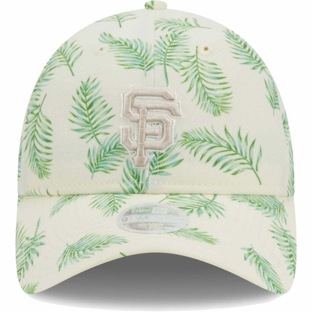 San Francisco Giants New Era Women's Palms 9TWENTY Adjustable Hat - White - New Era Lifestyle