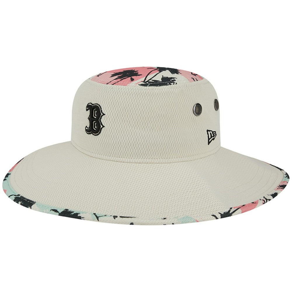 Boston Red Sox New Era Retro Beachin' Bucket Hat - Natural - New Era Discount