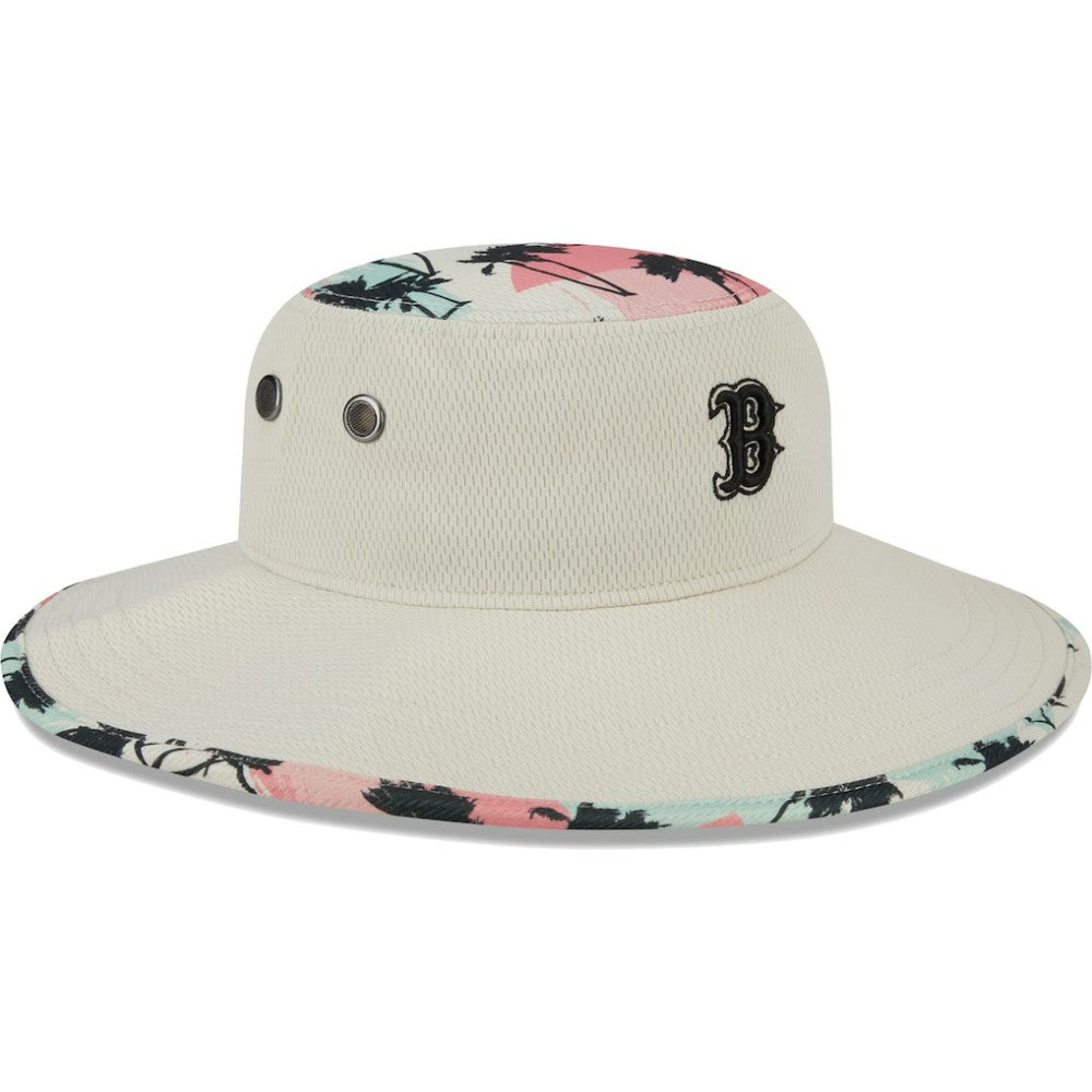 Boston Red Sox New Era Retro Beachin' Bucket Hat - Natural - New Era Discount