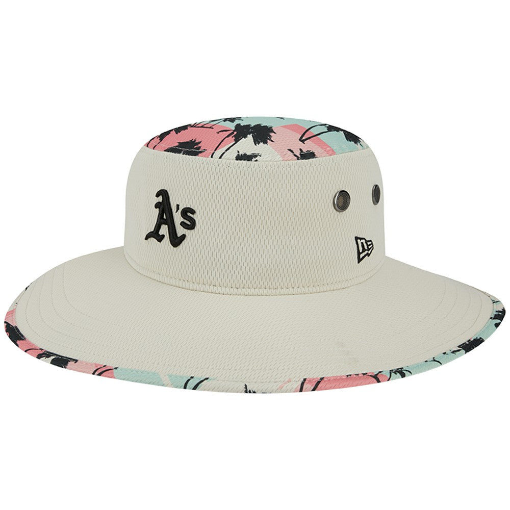 Athletics New Era Retro Beachin' Bucket Hat - Natural - New Era Lifestyle