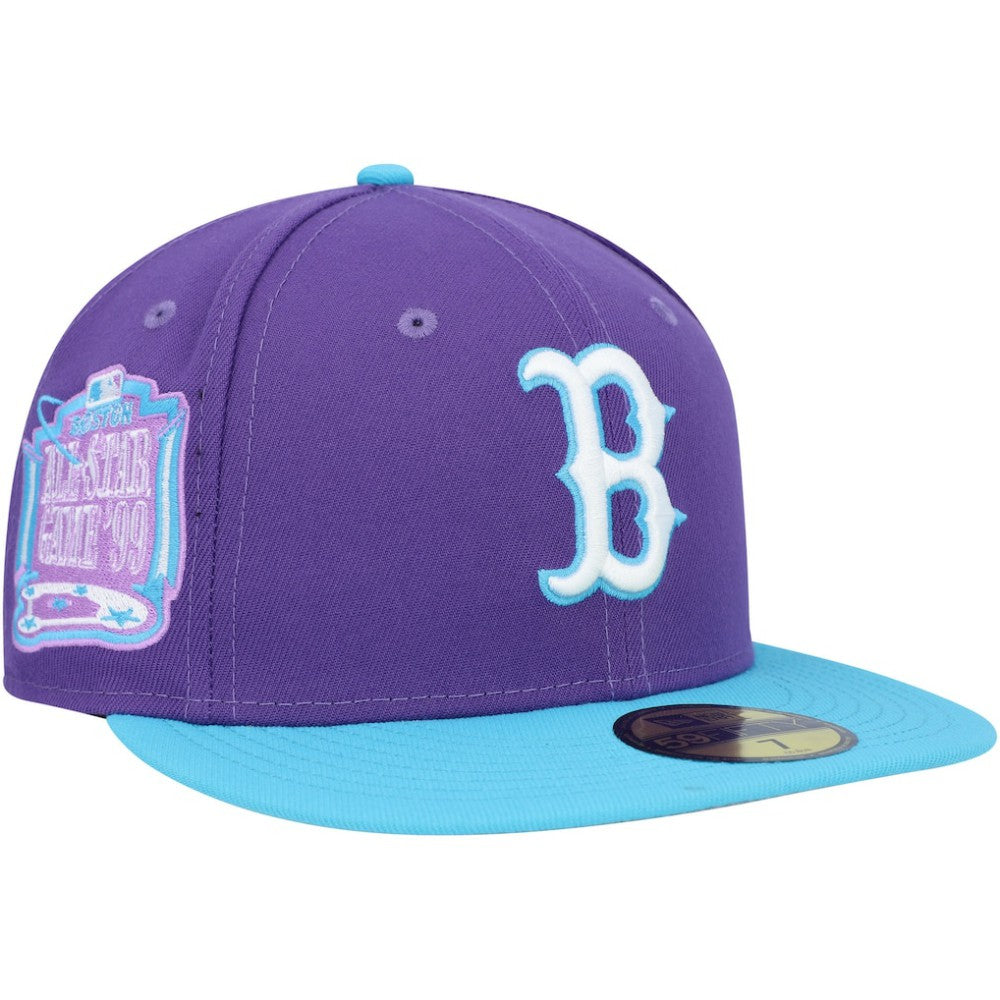 Boston Red Sox New Era Vice 59FIFTY Fitted Hat - Purple - New Era Lifestyle