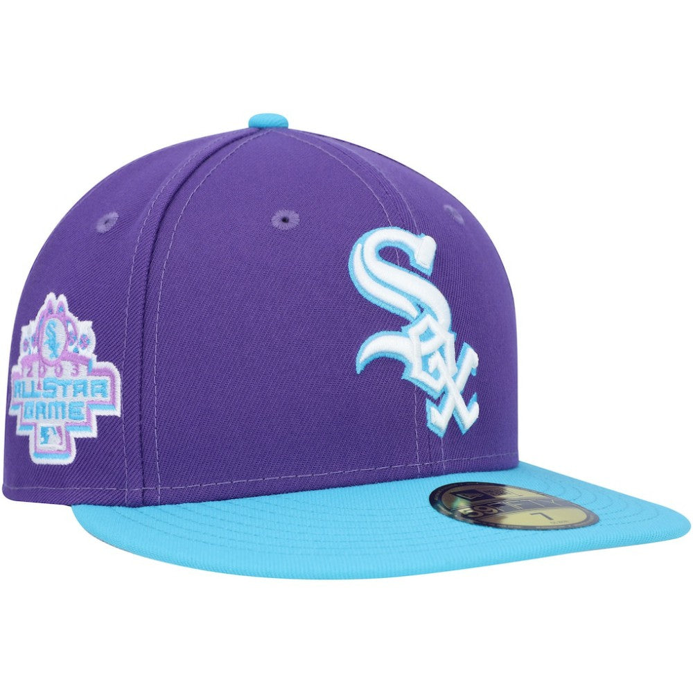 Chicago White Sox New Era Vice 59FIFTY Fitted Hat - Purple - New Era Online