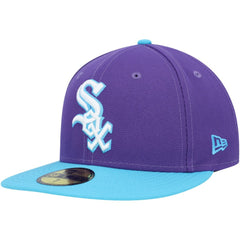 Chicago White Sox New Era Vice 59FIFTY Fitted Hat - Purple - New Era Online