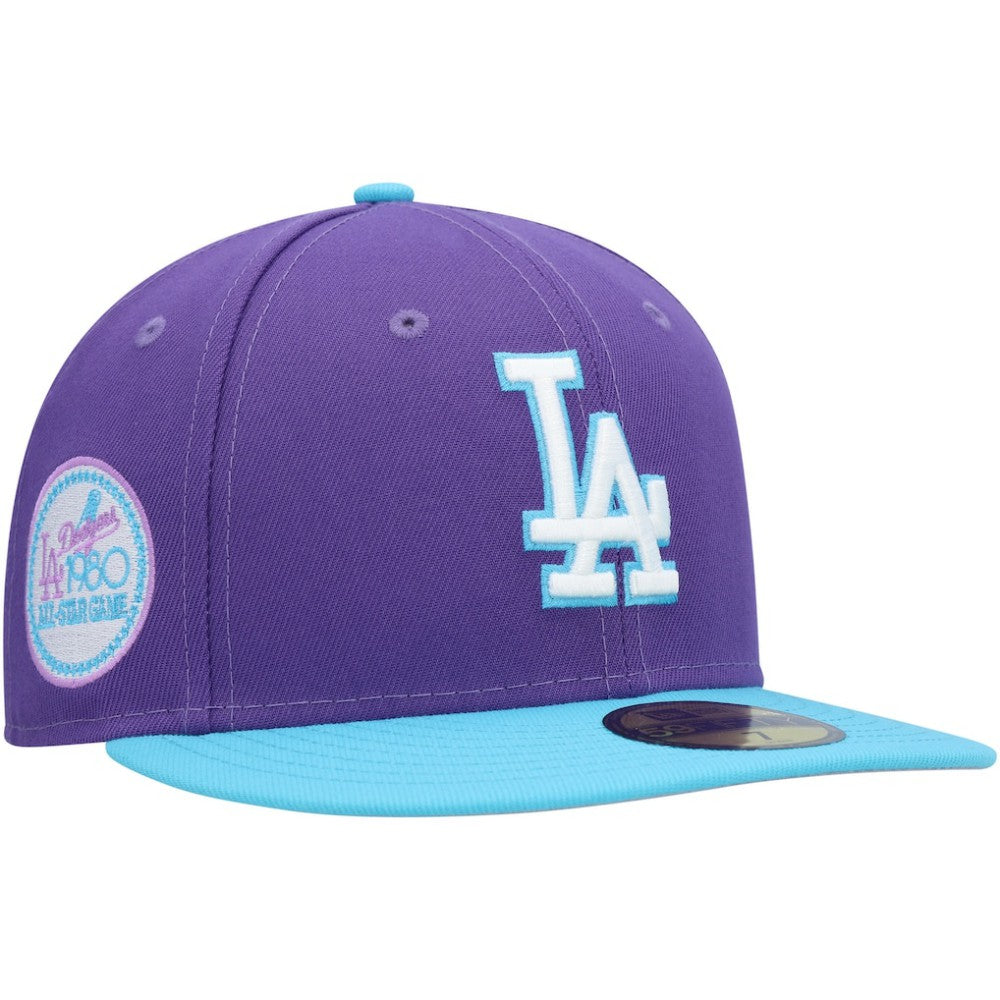 Los Angeles Dodgers New Era Vice 59FIFTY Fitted Hat - Purple - New Era Lifestyle