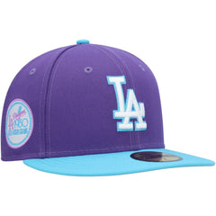 Los Angeles Dodgers New Era Vice 59FIFTY Fitted Hat - Purple - New Era Lifestyle