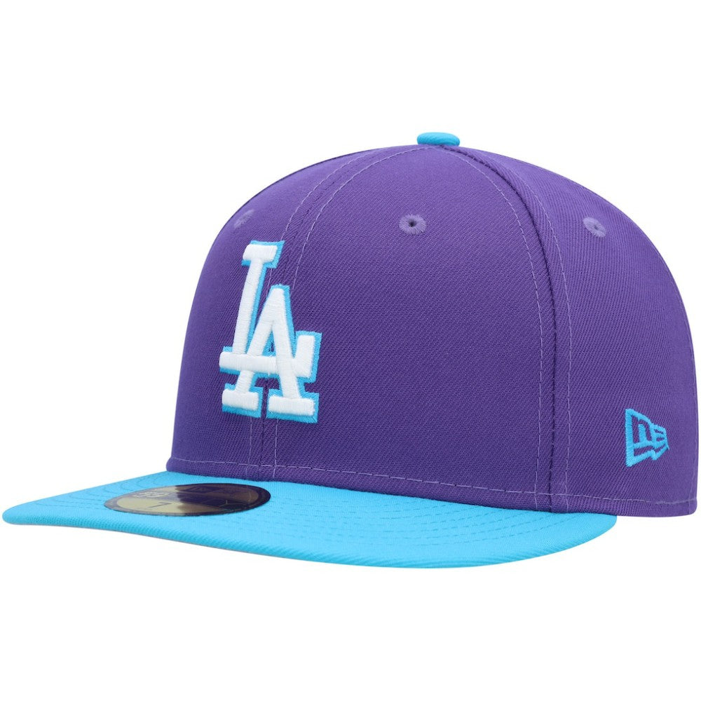 Los Angeles Dodgers New Era Vice 59FIFTY Fitted Hat - Purple - New Era Lifestyle