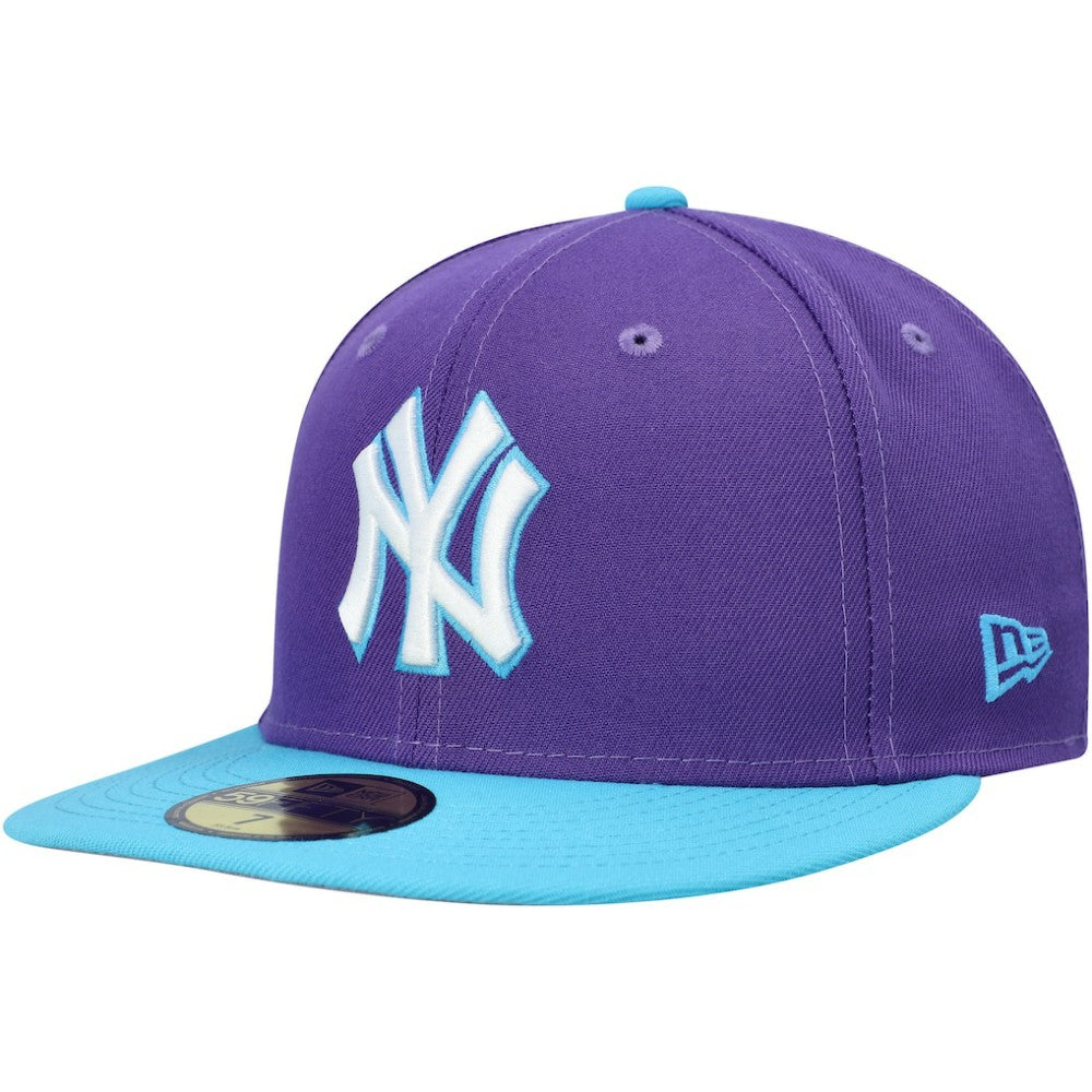 New York Yankees New Era Vice 59FIFTY Fitted Hat - Purple - New Era Sale