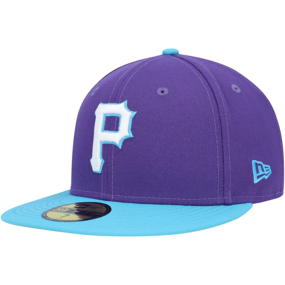 Pittsburgh Pirates New Era Vice 59FIFTY Fitted Hat - Purple - New Era Sale