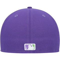 Chicago White Sox New Era Lime Side Patch 59FIFTY Fitted Hat - Purple - New Era Online