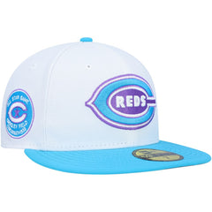 Cincinnati Reds New Era 1938 MLB All-Star Game Vice 59FIFTY Fitted Hat - White - New Era on Sale
