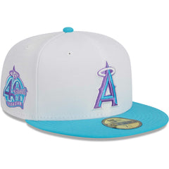 Los Angeles Angels New Era  Vice 59FIFTY Fitted Hat - White - New Era on Sale