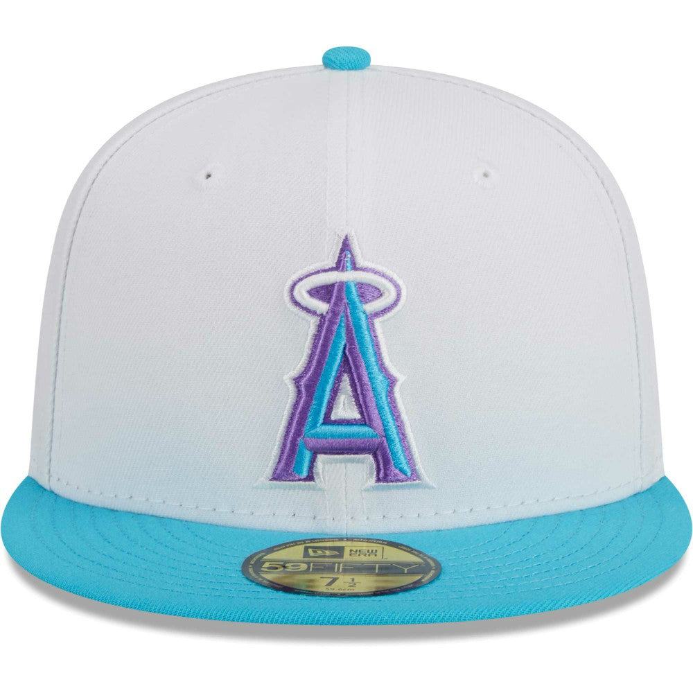 Los Angeles Angels New Era  Vice 59FIFTY Fitted Hat - White - New Era on Sale