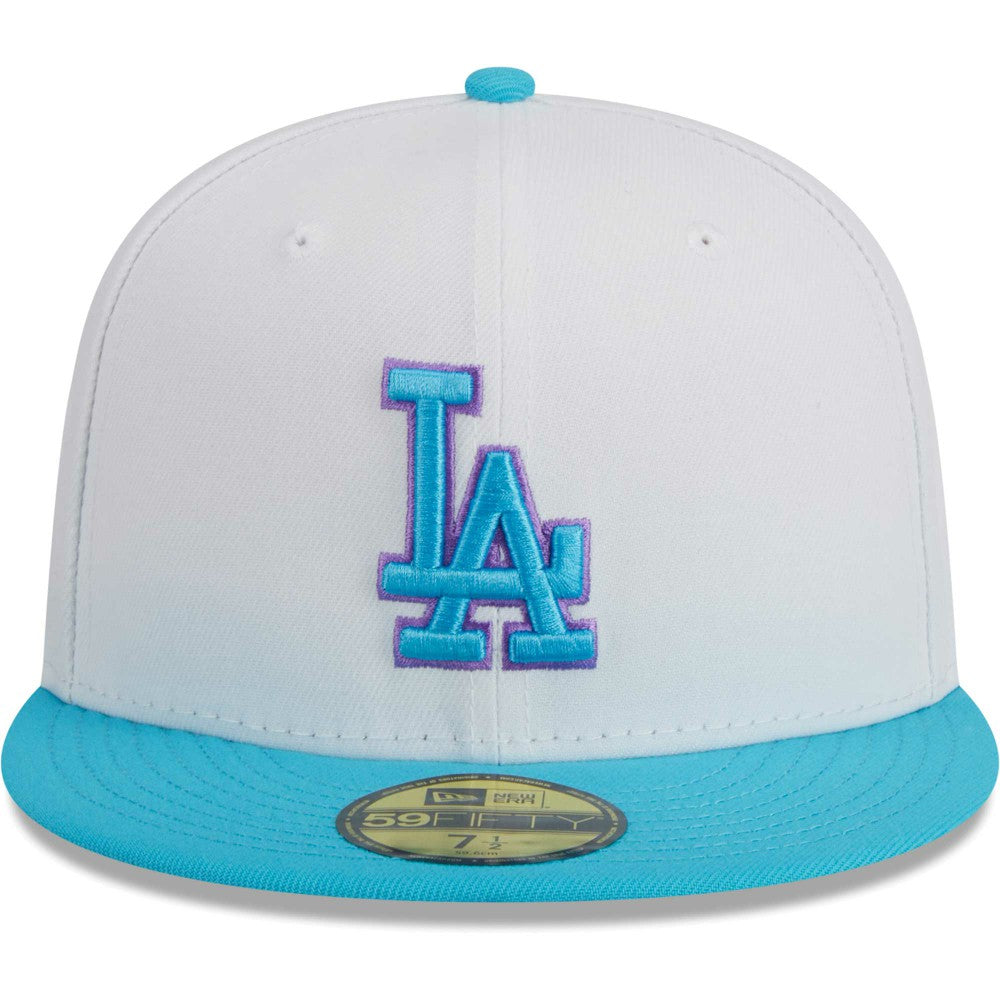 Los Angeles Dodgers New Era  Vice 59FIFTY Fitted Hat - White - New Era on Sale