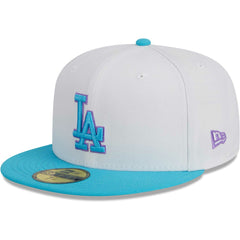 Los Angeles Dodgers New Era  Vice 59FIFTY Fitted Hat - White - New Era on Sale