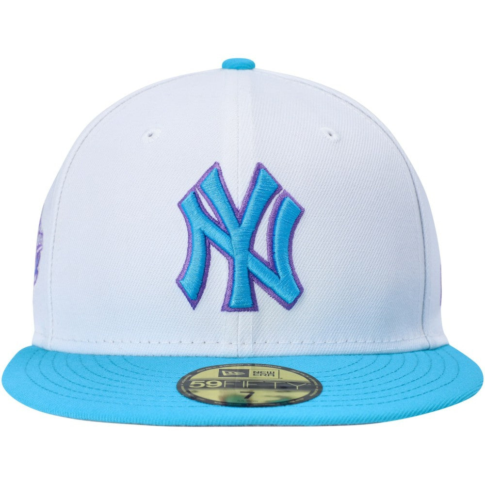 New York Yankees New Era 1999 World Series Vice 59FIFTY Fitted Hat - White - New Era Online