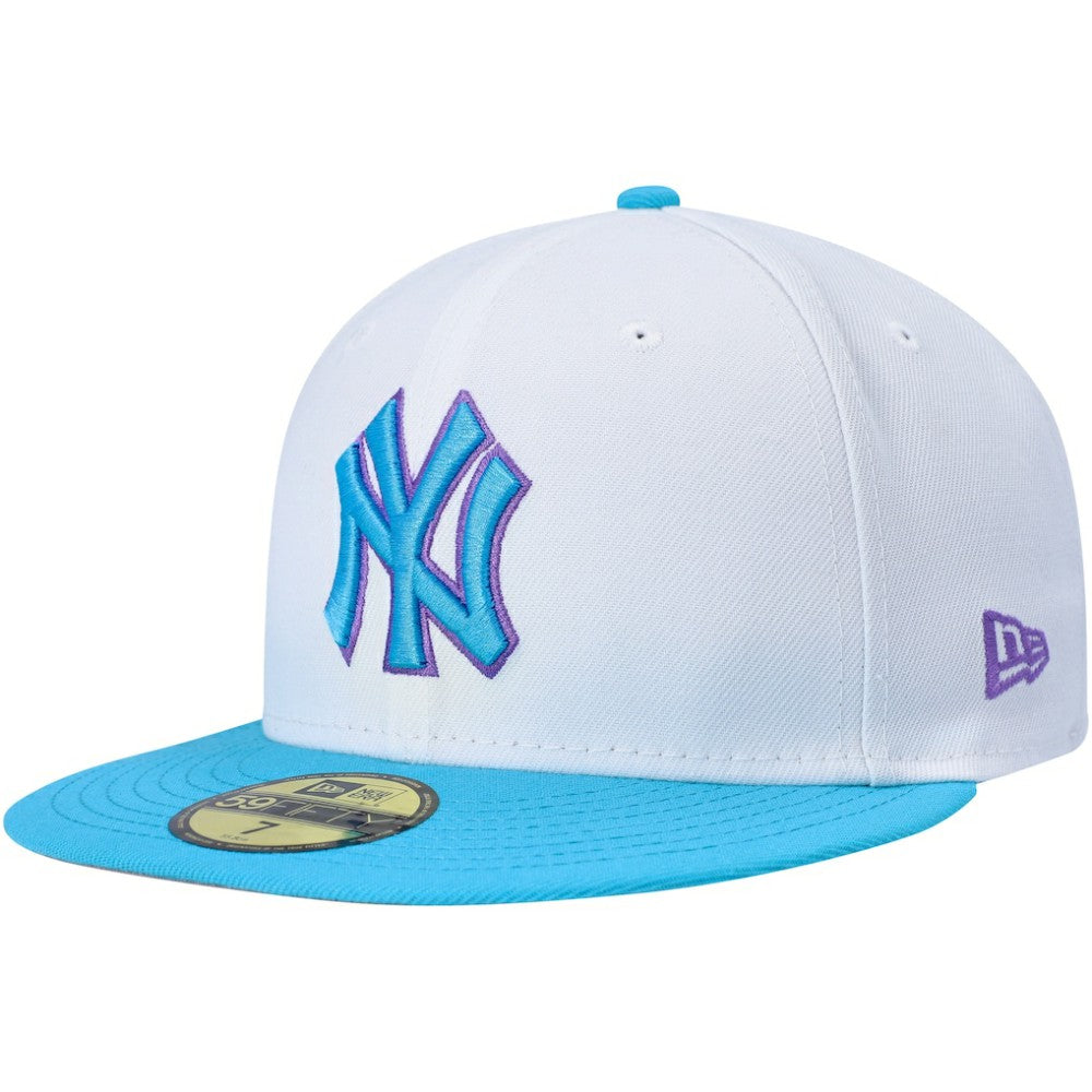 New York Yankees New Era 1999 World Series Vice 59FIFTY Fitted Hat - White - New Era Online
